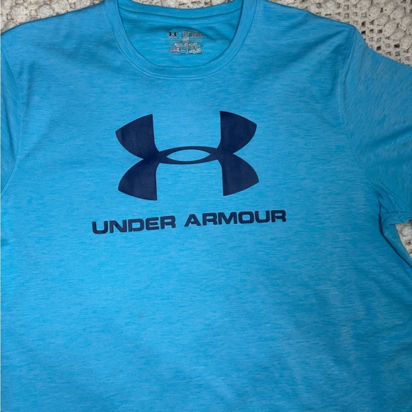 Under Armour Men's Blue T-Shirt - Picture 2 of 8